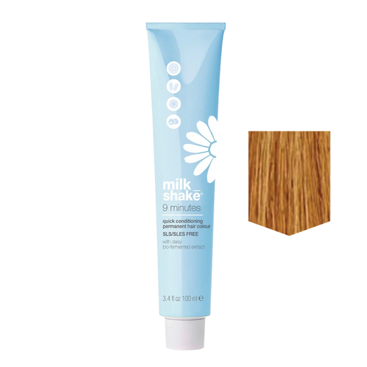 MILKSHAKE | 9 Minutes Color Permanent cream coloring - 8G Light golden blonde