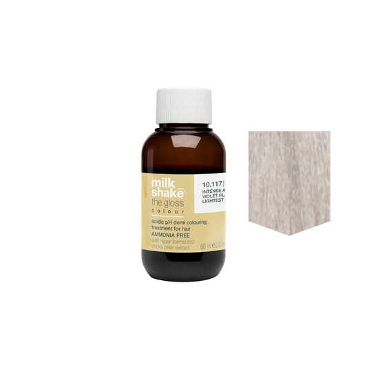 MILKSHAKE | The Gloss Colour Semi-permanent liquid hair color - 9AV Very Light Ash Violet Blonde