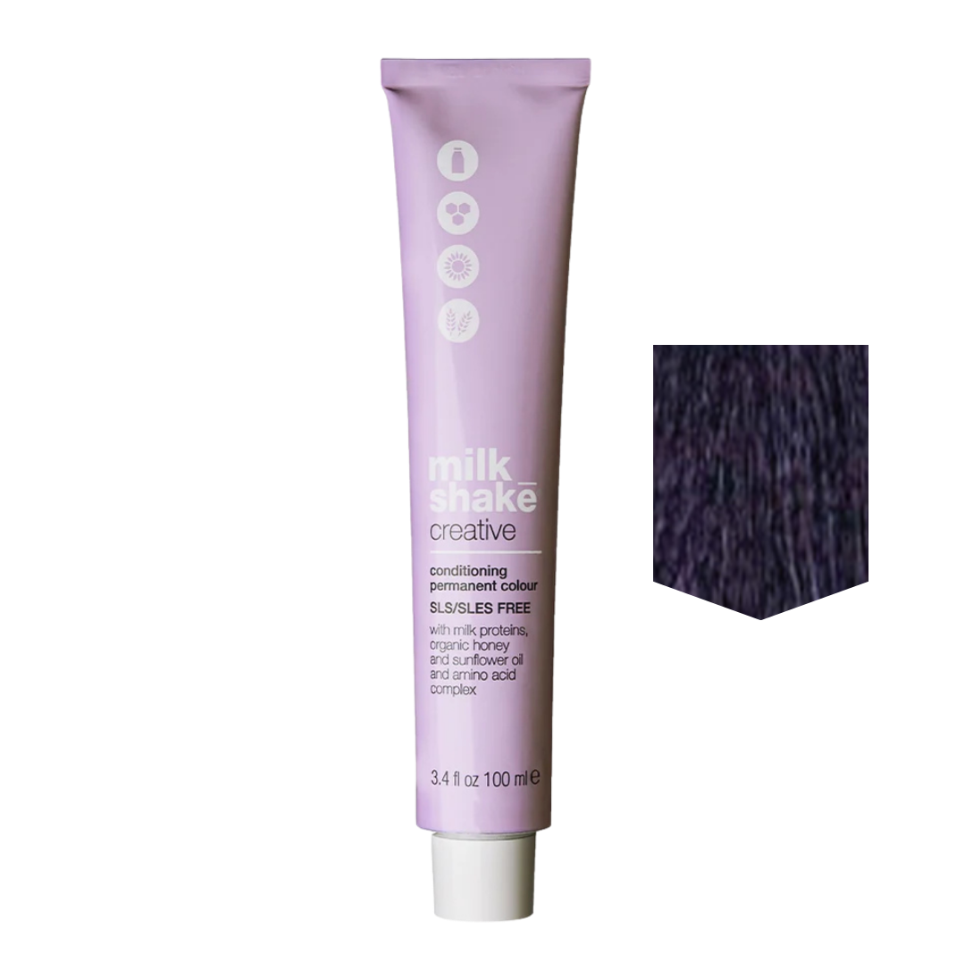 MILKSHAKE | Creative Color Permanent cream hair color - 1V Black violet