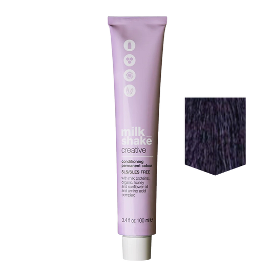 MILKSHAKE | Creative Color Permanent cream hair color - 1V Black violet