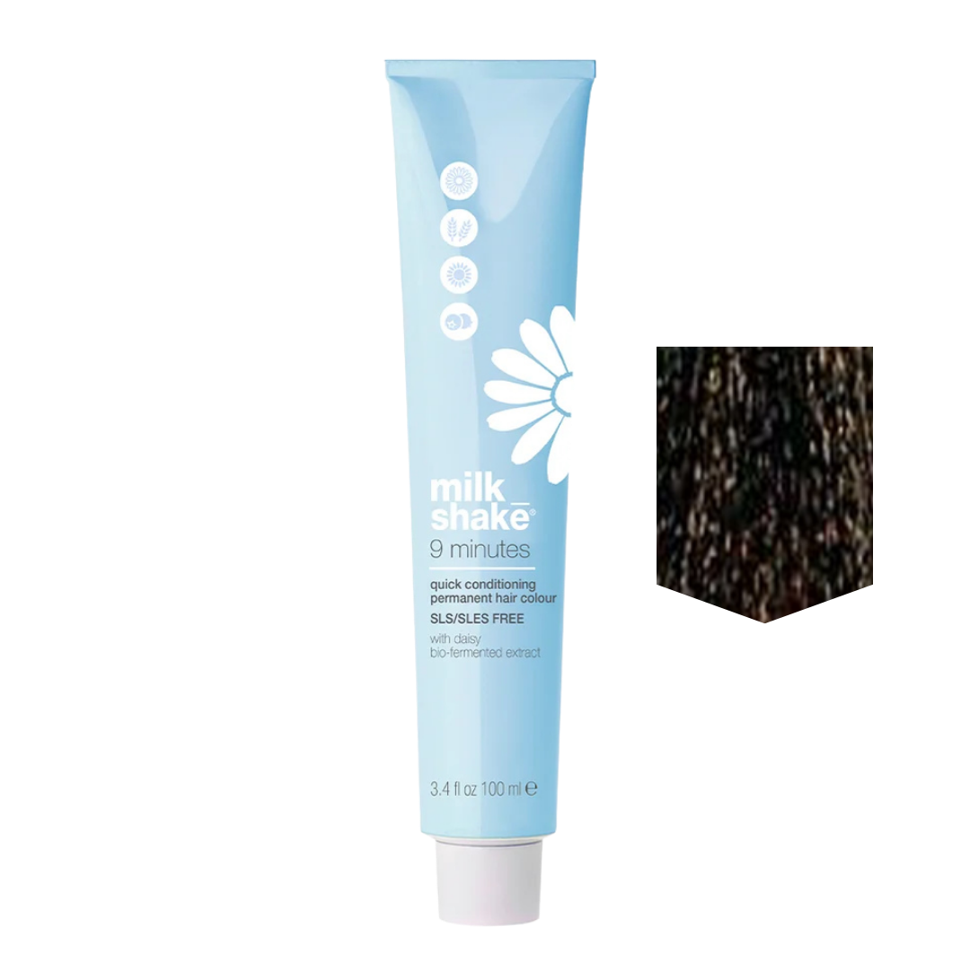 MILKSHAKE | 9 Minutes Color Permanent cream coloring - 5AG Light Golden Ash Brown
