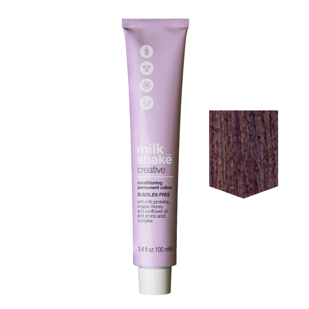 MILKSHAKE | Creative Color Permanent cream hair Color – 6BV Dark Mocha Violet Blonde