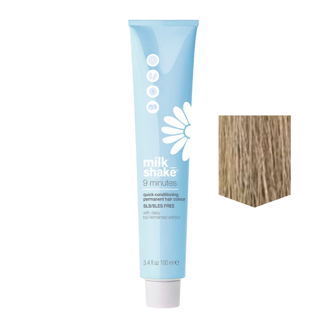 MILKSHAKE | 9 Minutes Color Permanent cream coloring - 9A Very light ash blonde
