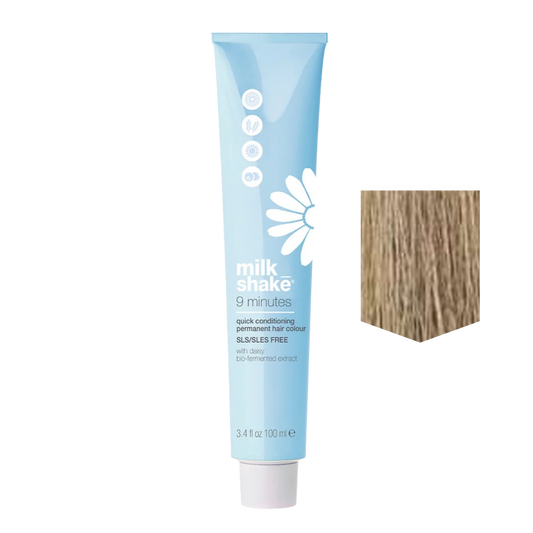 MILKSHAKE | 9 Minutes Color Permanent cream coloring - 9A Very light ash blonde