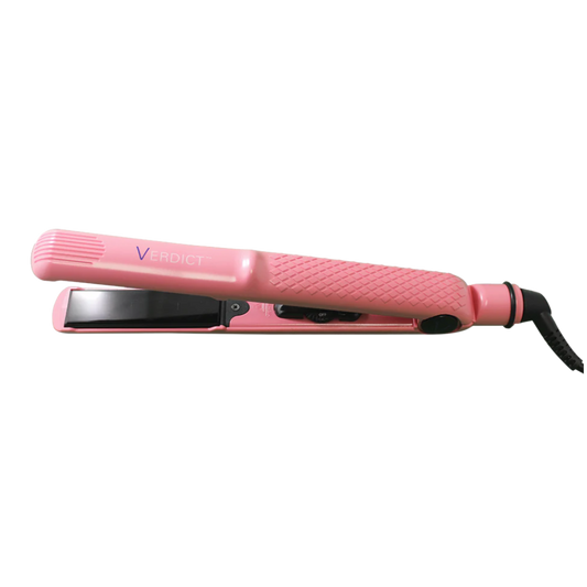 Verdict | Professional Blue Mirror Titanium Flat Iron 450 F-strawberry Ice