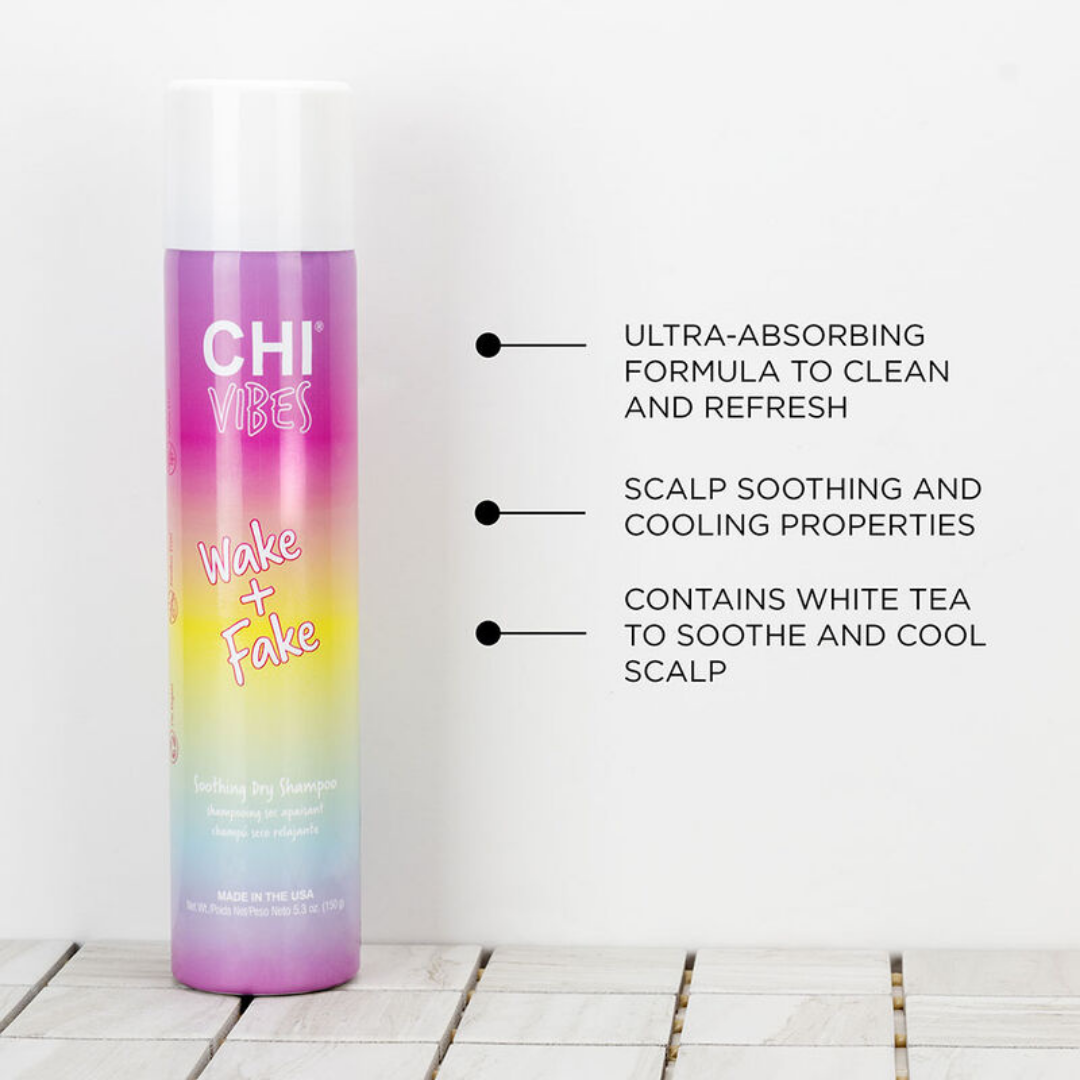 CHI | Vibes "Wake and Fake" Soothing - Dry Shampoo