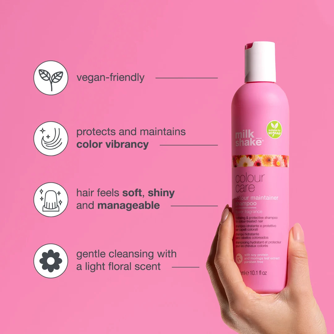 MILKSHAKE | Colour Care Moisturizing and protective shampoo with a floral fragrance