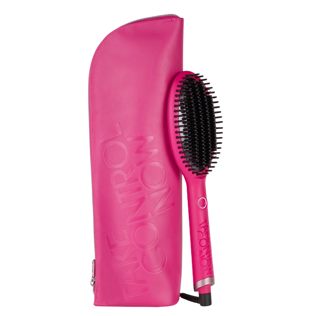 GHD | Limited Edition Glide Smoothing Hot Brush - Orchid Pink