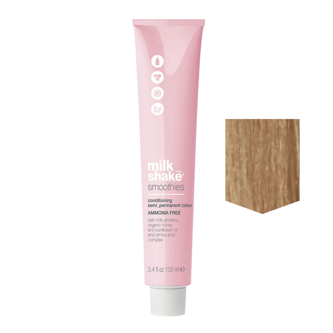 MILKSHAKE | Smoothies Semi-permanent hair color – 8AG Light golden ash blonde