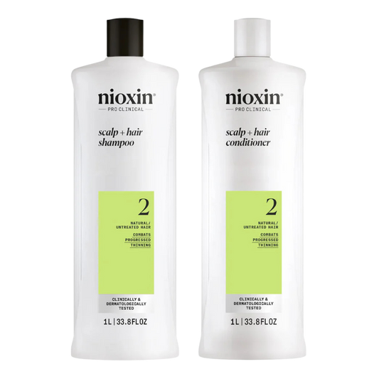 Nioxin | Cleanser & Scalp Therapy System 2 Duo Set - Shampoo & Conditioner