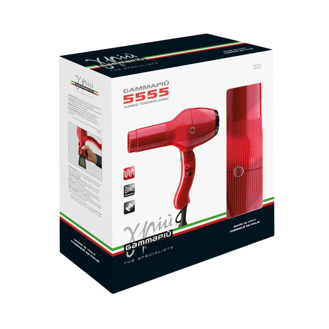 Gammapiù | The Hottest Hair Dryer, With Tourmaline Coated Grill