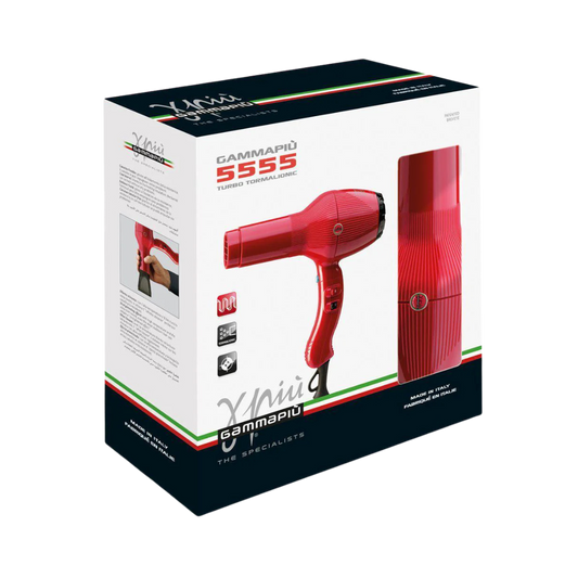 Gammapiù | The Hottest Hair Dryer, With Tourmaline Coated Grill