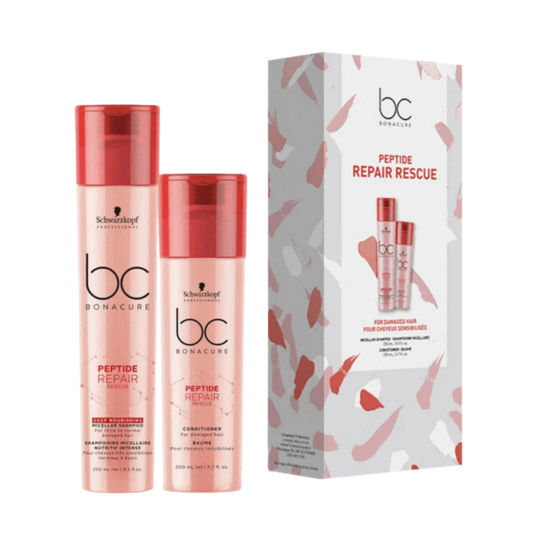 Schwarzkopf Professional | BC Bonacure Peptide Repair Rescue duo - Shampoo & Conditioner