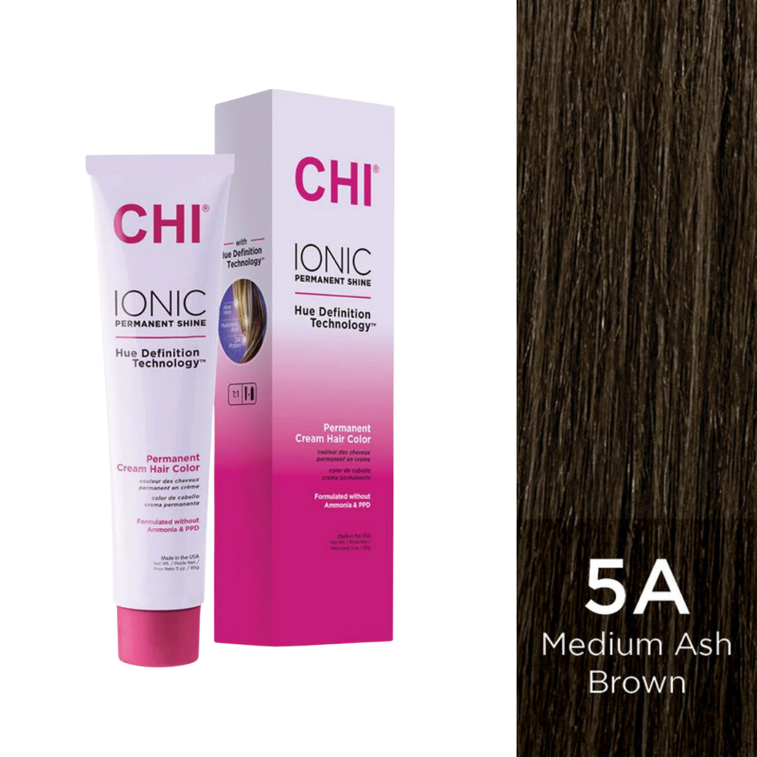 CHI | Ionic Dye 5A Medium Ash Brown Hair Color