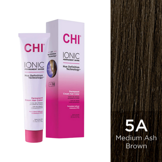 CHI | Ionic Dye 5A Medium Ash Brown Hair Color