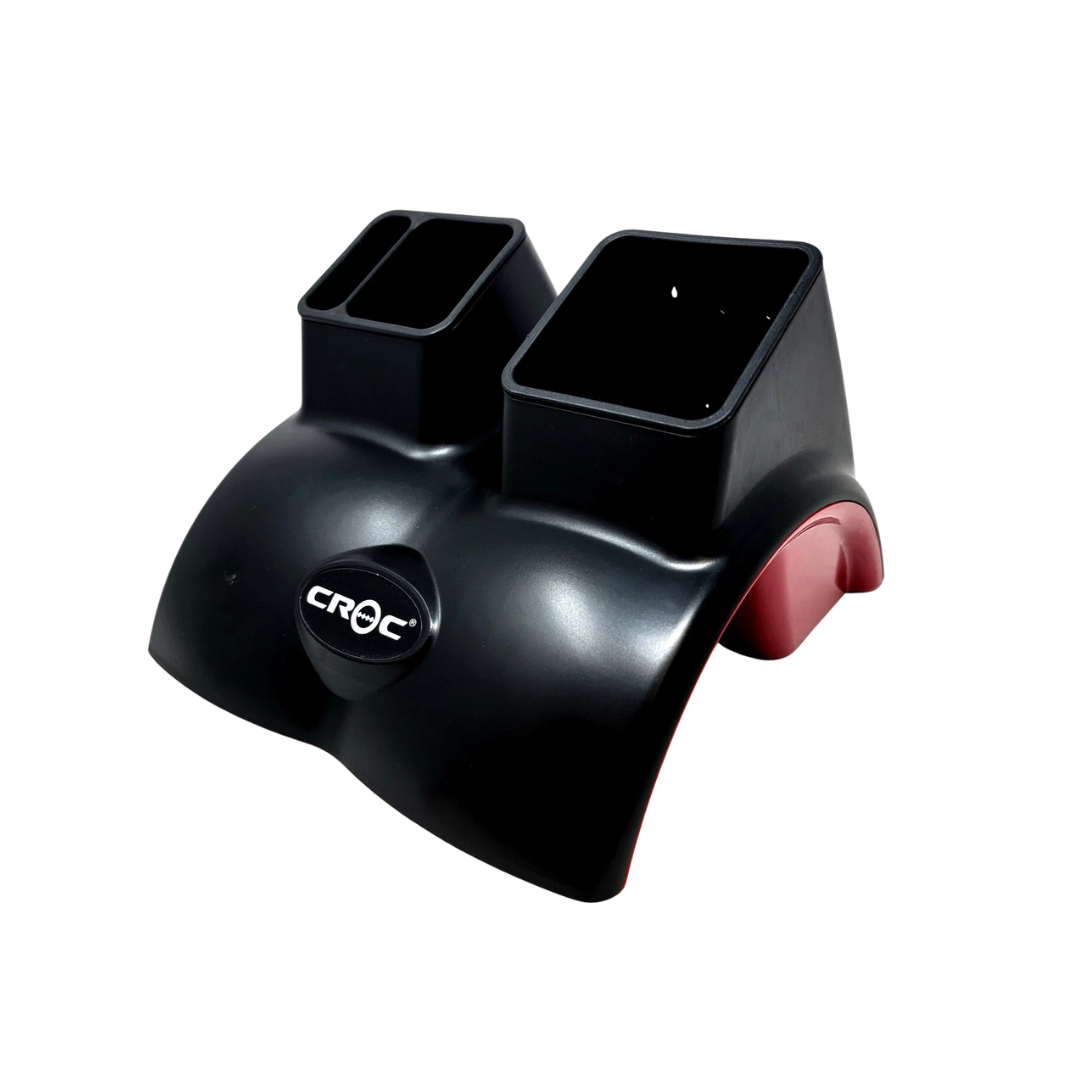 Croc | Glamour G Station Heat Proof Resistant Hair Dryer, flat Iron Holder & Comb Trio Holder
