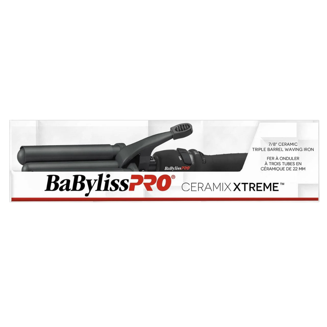 Babyliss Pro | Curler - Triple Barrel Ceramic Waving Iron 22mm