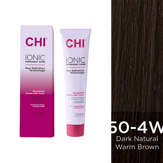 CHI | Ionic 50-4W Dark Natural Warm Brown Hair Color