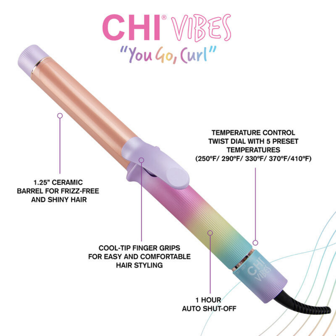 CHI | Vibes "You Go Curl" 1.25 Inch Curling Iron