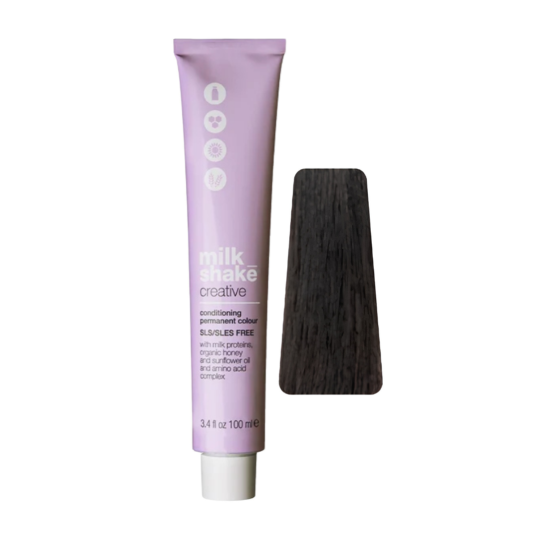 MILKSHAKE | Creative Color Permanent cream hair Color - 5N+ Light Brown