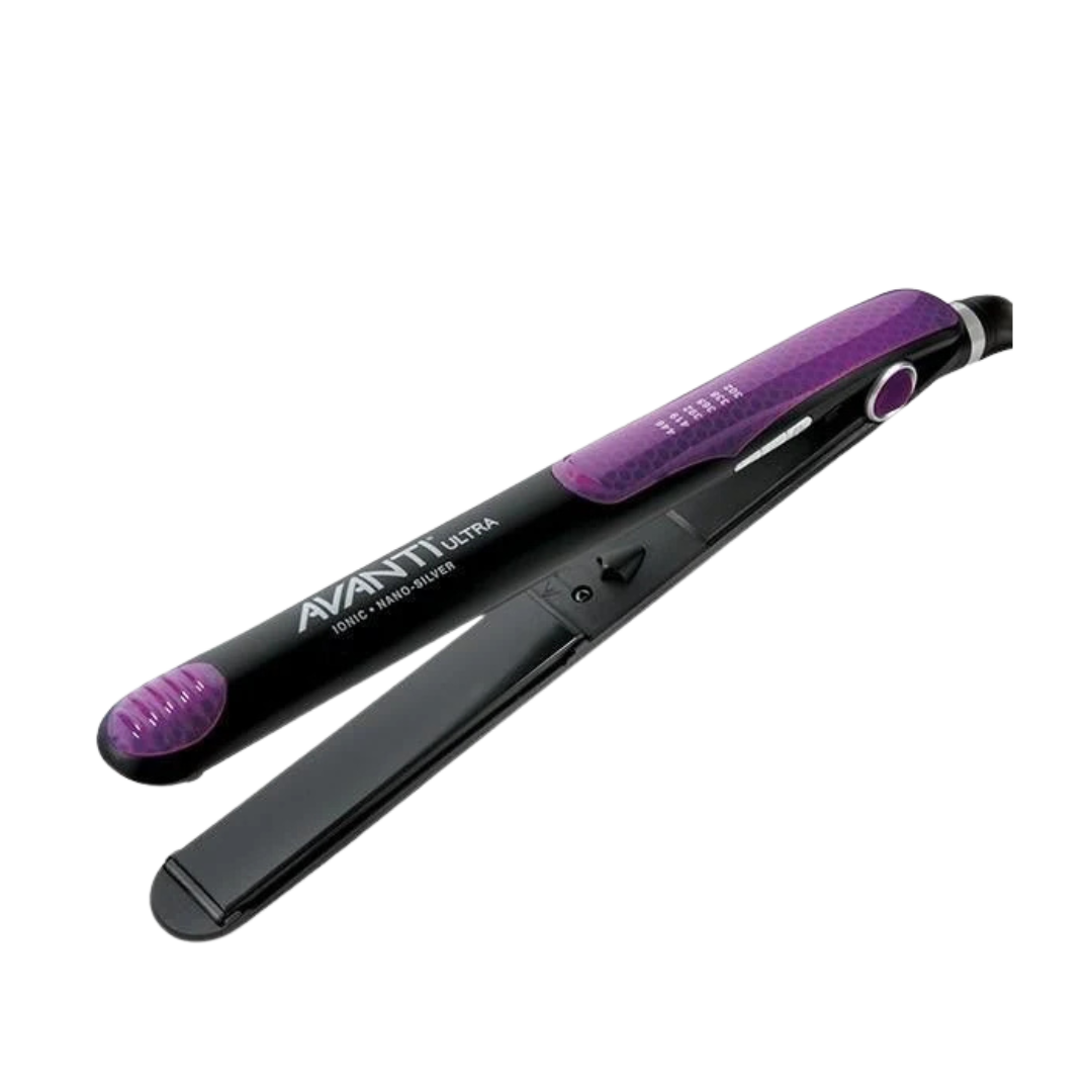 Avanti | Avanti Ultra Ionic Nano-Silver Tourmaline 1" flat iron model # AV-GENC