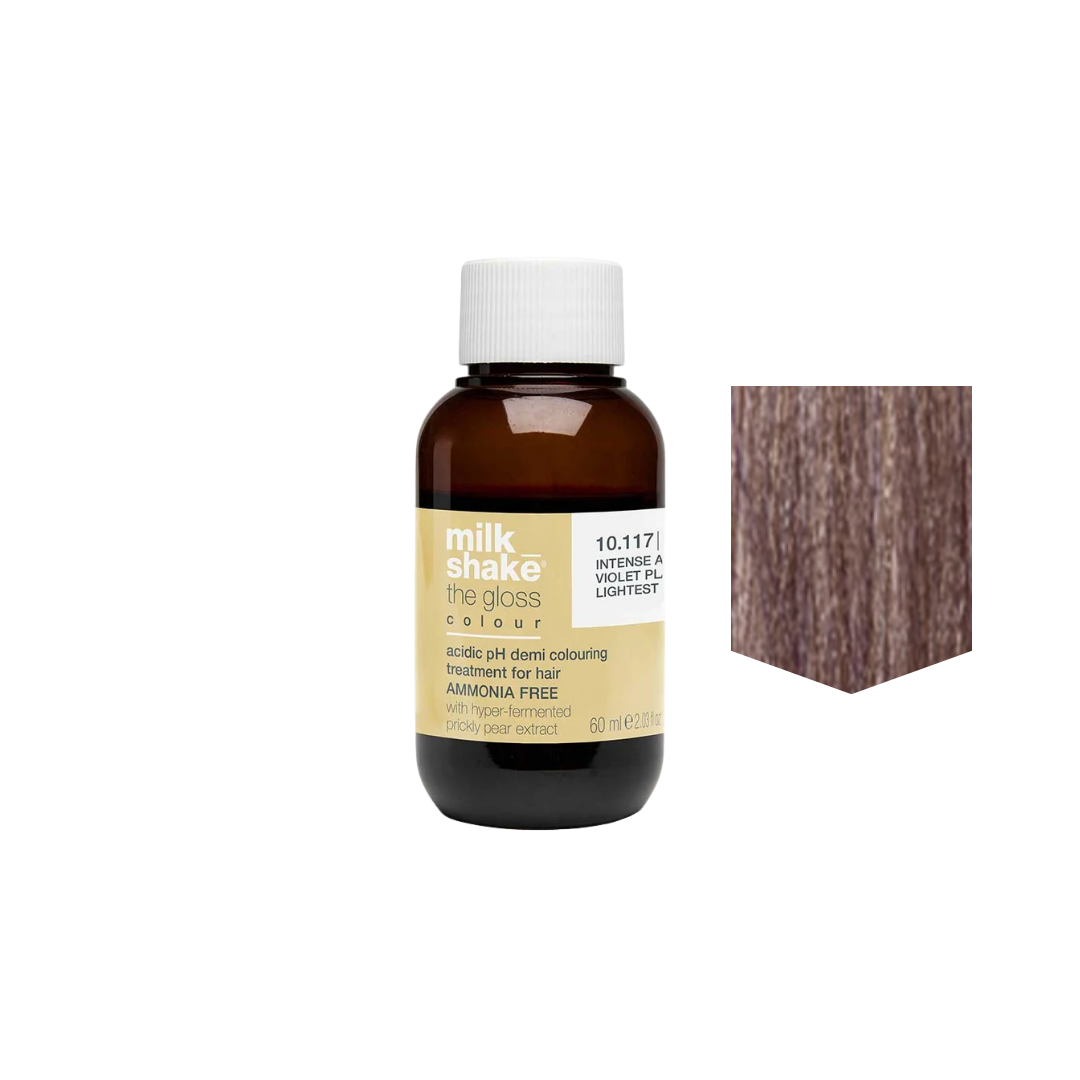 MILKSHAKE | The Gloss Colour Semi-permanent liquid hair color - 7VA Medium Ash Blonde Intense Violet