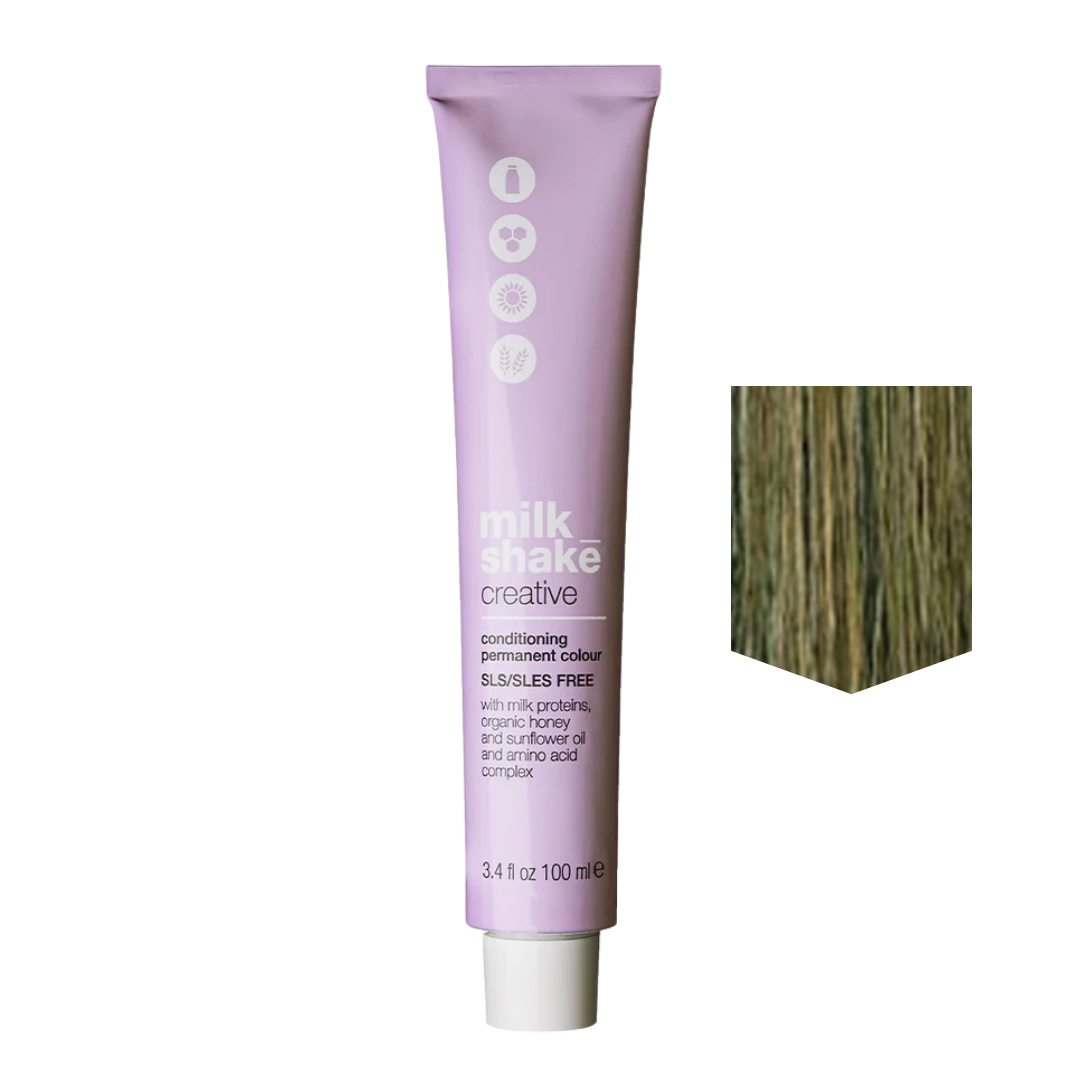 MILKSHAKE | Creative Color Permanent cream hair Color - 7AA Intense medium ash blonde