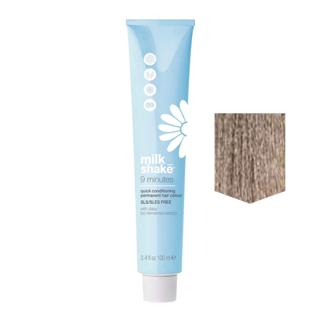 MILKSHAKE | 9 Minutes Color Permanent cream coloring - 8B Light mocha blonde