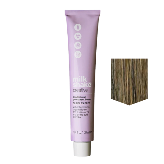 MILKSHAKE | Creative Color Permanent cream hair Color - 7A Medium Ash Blonde