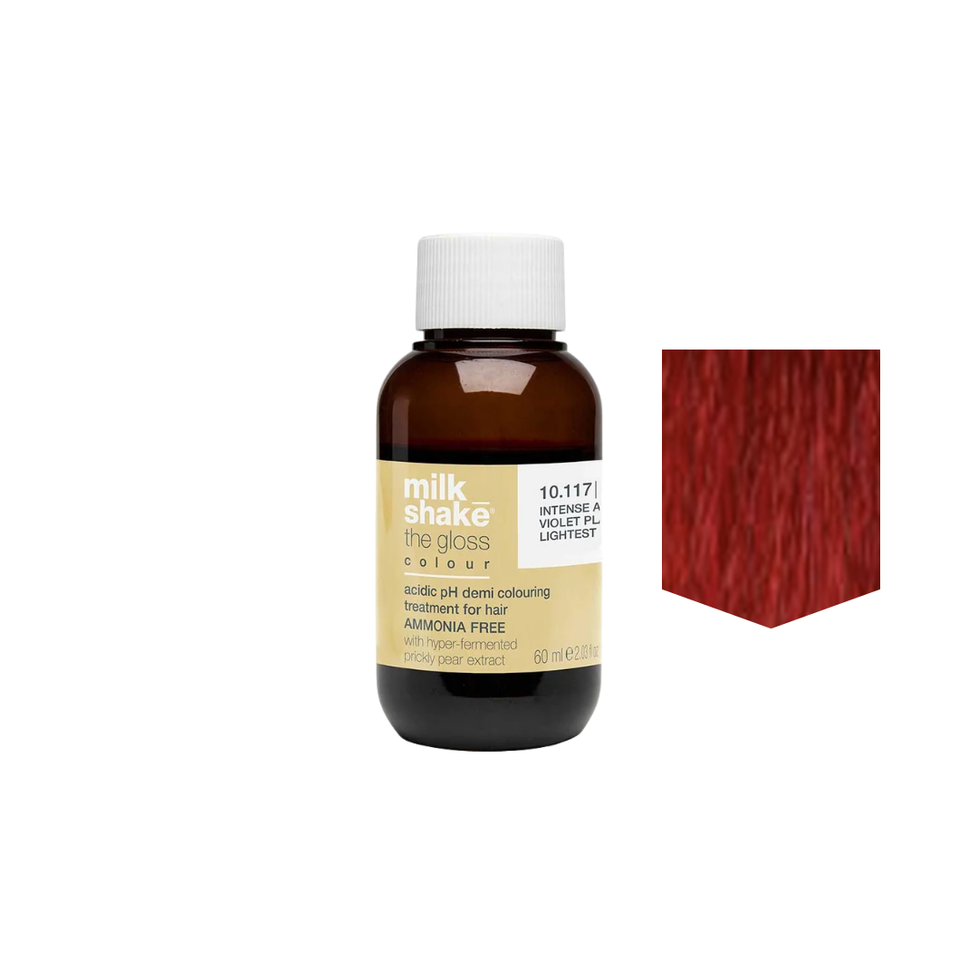 MILKSHAKE | The Gloss Colour Semi-permanent liquid hair color - 7RR Intense medium red blonde