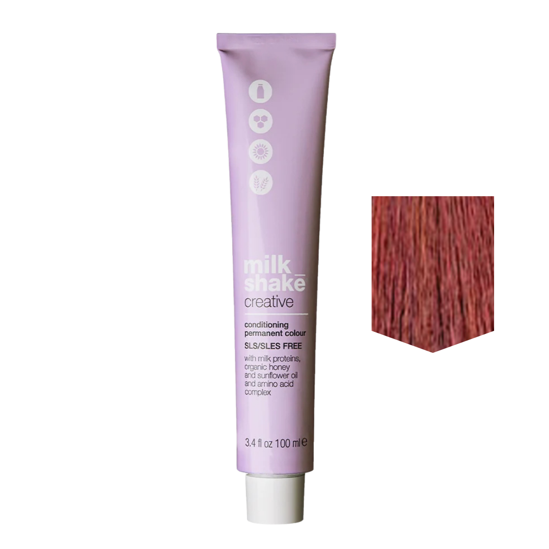 MILKSHAKE | Creative Color Permanent cream hair Color - 6MR Dark Mahogany Red Blonde