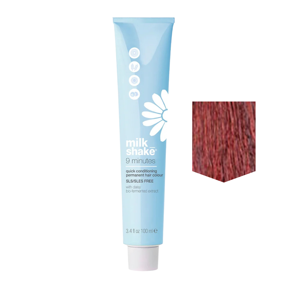 MILKSHAKE | 9 Minutes Color Permanent cream coloring - 5R Light brown red