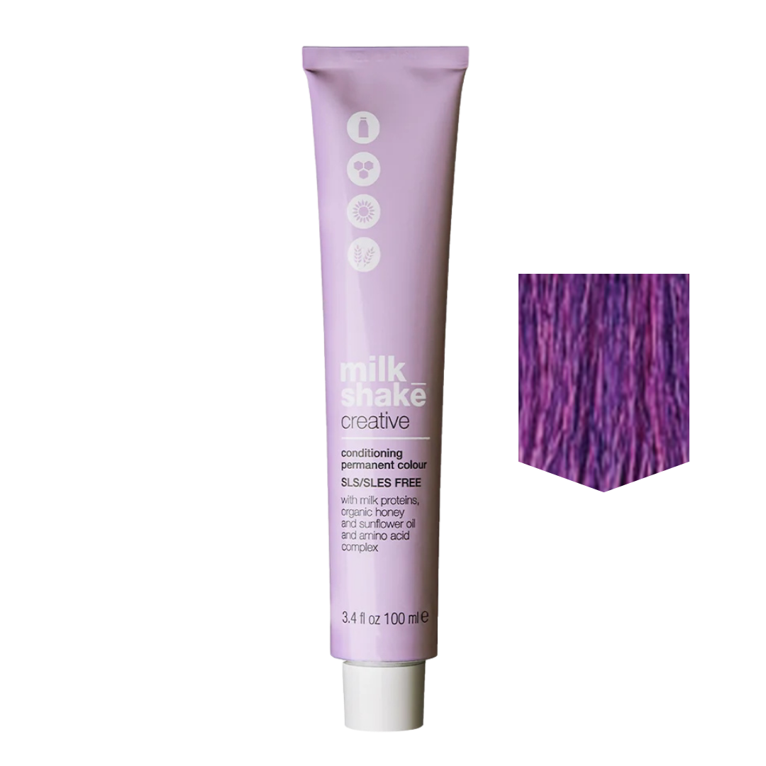 MILKSHAKE | Creative Color Permanent cream hair Color - 5VV Light brown intense violet