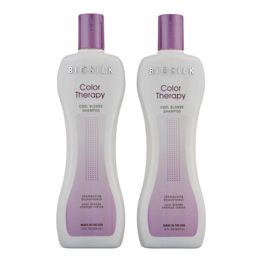 Biosilk | Color Therapy Cool Blonde Shampoo duo 12 oz.