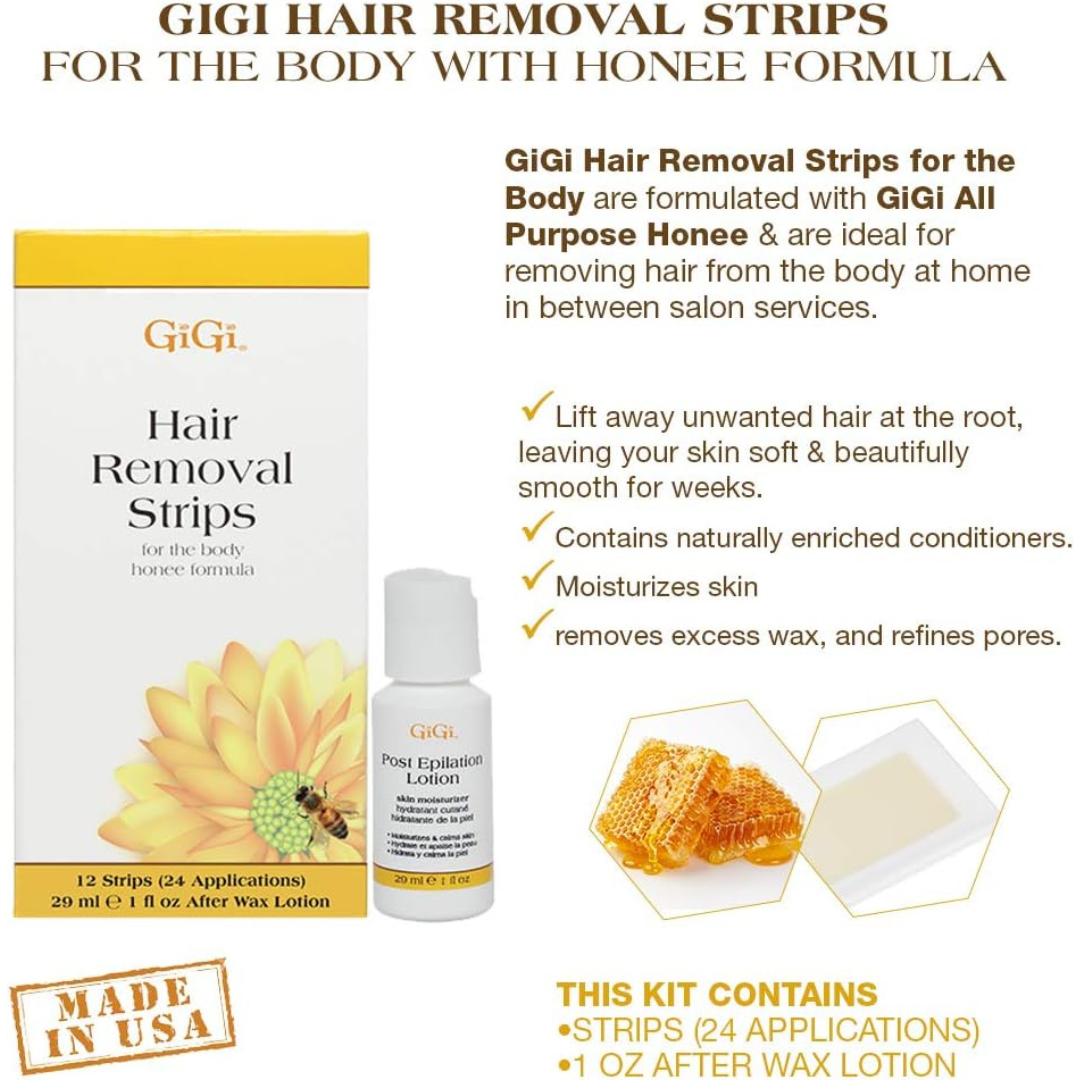 Gigi | Hair Removal Strips for Body