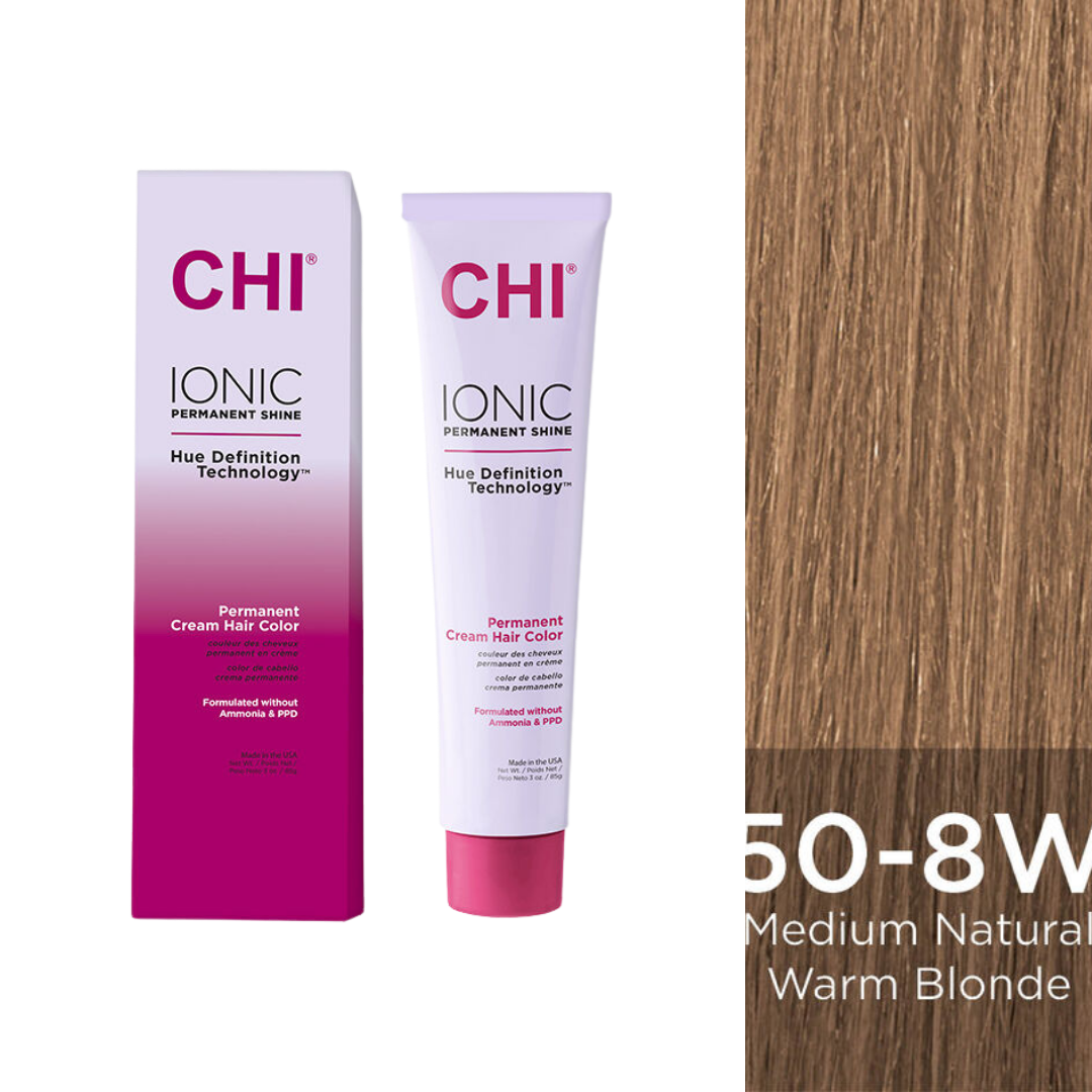 CHI | Ionic 50-8W Medium Natural Warm Blonde Hair Color