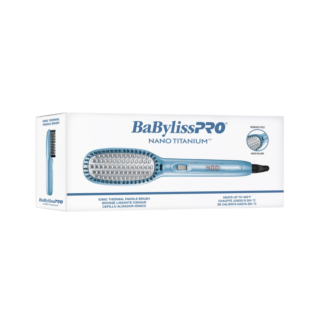 Babyliss Pro | Nano Titanium Ionic Thermal Paddle Brush