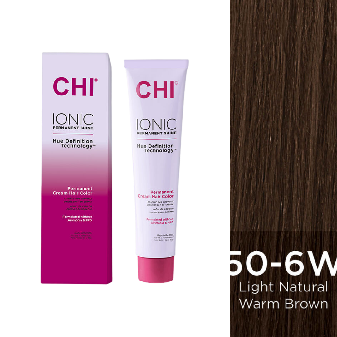 CHI | Ionic 50-6W Light Natural Warm Brown Hair Color