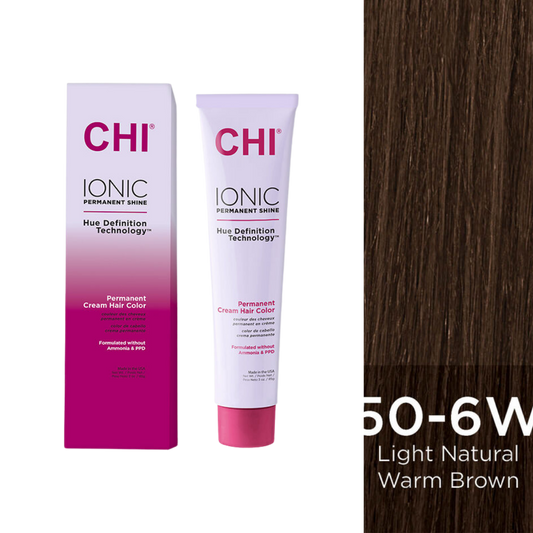 CHI | Ionic 50-6W Light Natural Warm Brown Hair Color