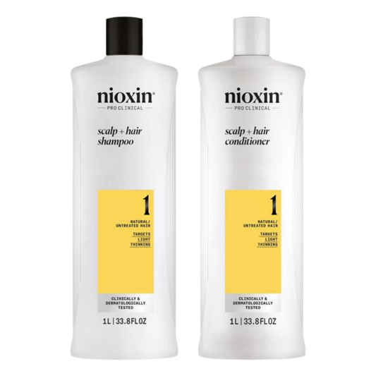 Nioxin | Cleanser & Scalp Therapy System 1 Duo Set - Shampoo & Conditioner