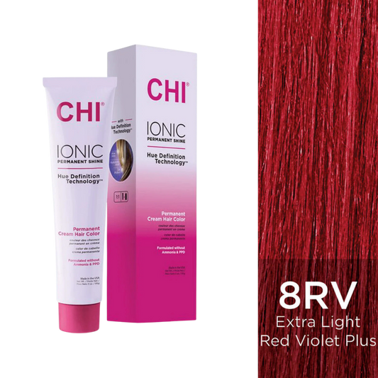 CHI | Ionic Dye 8RV Extra Light Red Violet Plus Hair Color