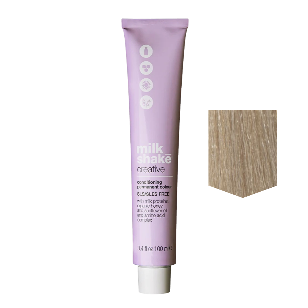 MILKSHAKE | Creative Color Permanent cream hair color - 10N+ Ultra Light Platinum Blonde