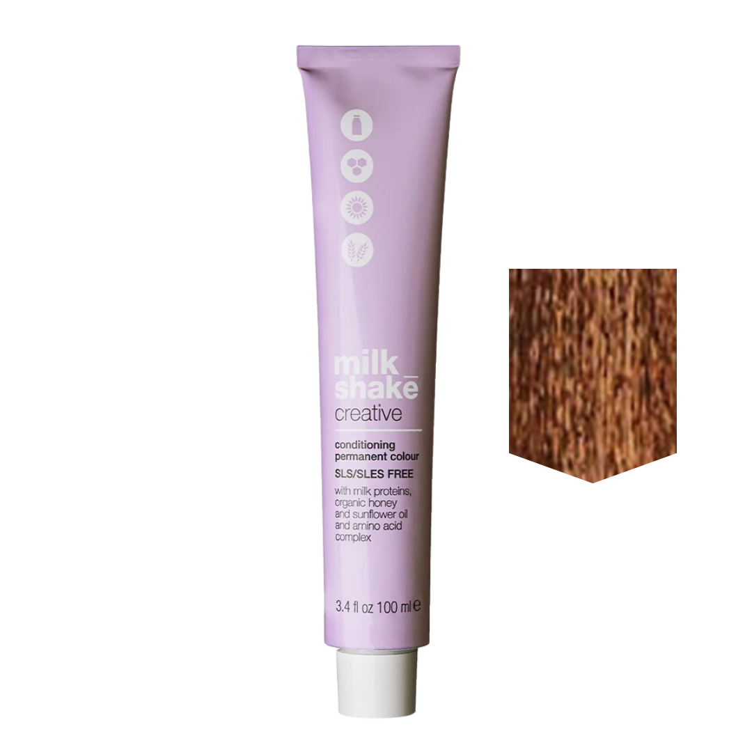MILKSHAKE | Creative Color Permanent cream hair Color - 6G Dark golden blonde