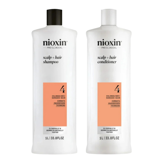Nioxin | Cleanser & Scalp Therapy System 4 Duo Set - Shampoo & Conditioner