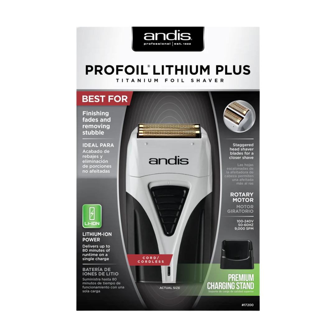 ANDIS | ProFoil® Lithium Plus Titanium Foil Shaver