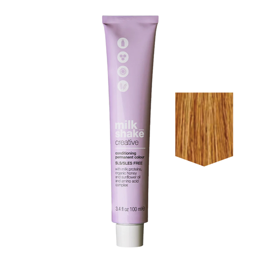 MILKSHAKE | Creative Color Permanent cream hair Color - 8G Light golden blonde