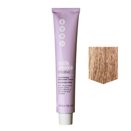 MILKSHAKE | Creative Color Permanent cream hair Color - 9AG Very light golden ash blonde
