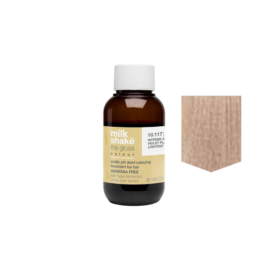 MILKSHAKE | The Gloss Colour Semi-permanent liquid hair color – 9NV Very Light Blonde, Natural Violet