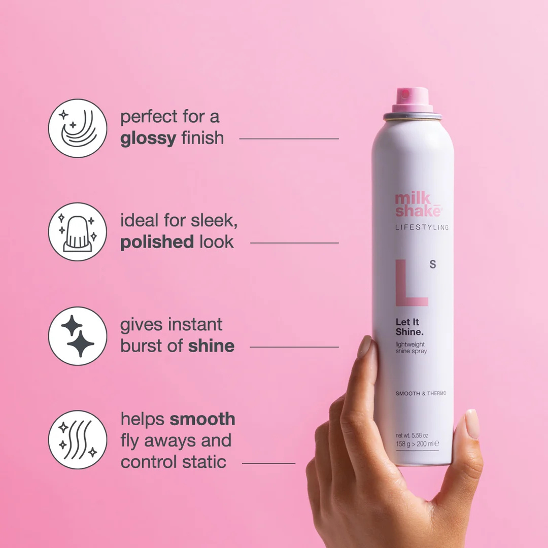 MILKSHAKE | Lifestyle Let It Shine shine spray