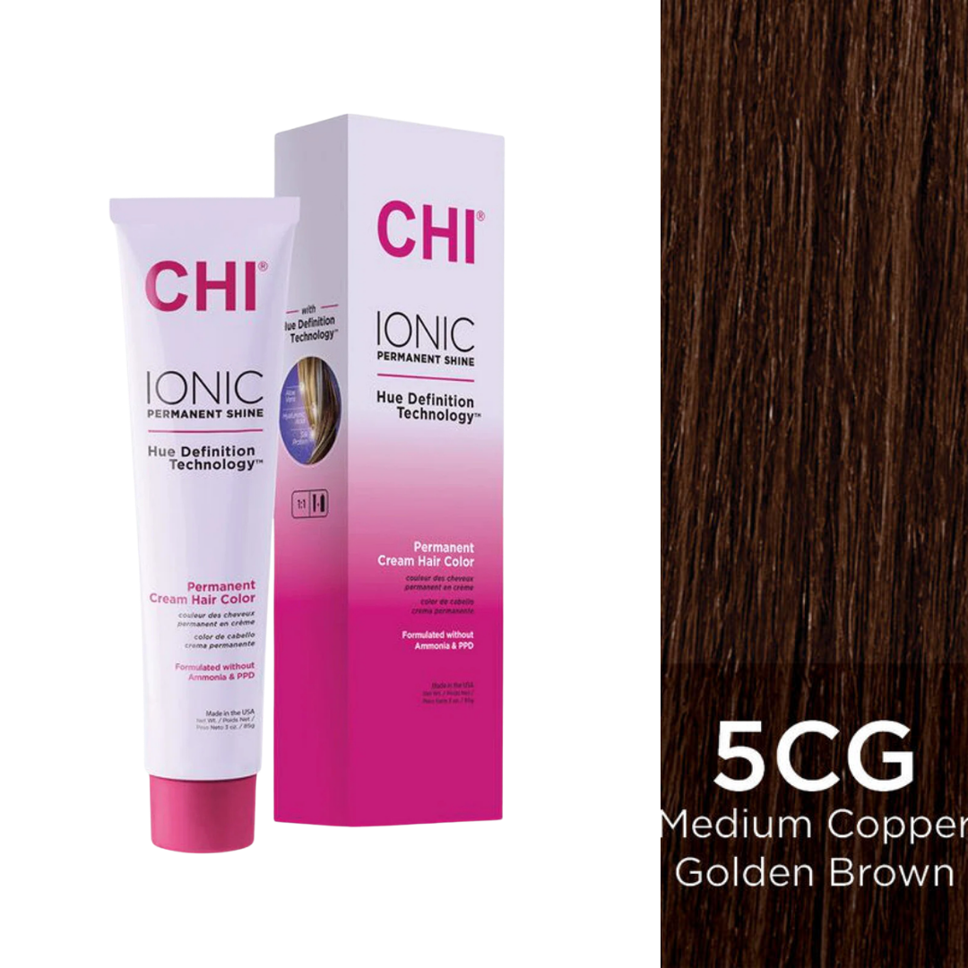CHI | Ionic Dye 5CG Medium Copper Golden Brown Hair Color